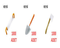 1000 TESTERE - 1000 KÜREK - 1000 BALTA