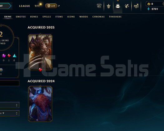 EUW Unranked | 2 Kostüm - 33 Hero | Dereceli Hazır