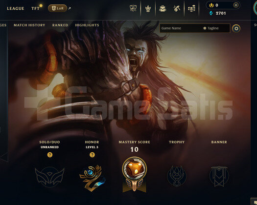 EUW Unranked | 2 Kostüm - 33 Hero | Dereceli Hazır