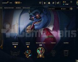 EUW Unranked | 5 Kostüm - 36 Hero | LoL Hesap