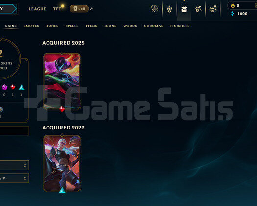 EUW Unranked | 2 Kostüm - 46 Hero | Dereceli Hazır