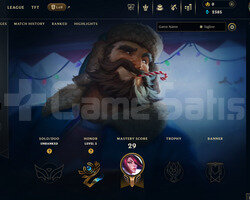 EUW Unranked | 4 Kostüm - 39 Hero | LoL Hesap