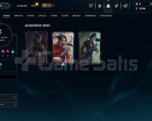 EUW Unranked | 3 Kostüm - 31 Hero | LoL Hesap