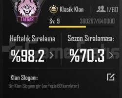 9.5 SV İSİM AKTİF KLAN SERİ TESLİMAT NOKTASI