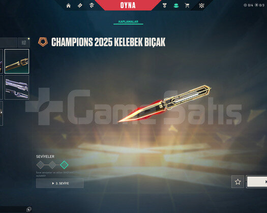 CHAMPIONS 2025 SETLİ 5 VANDAL 6 BIÇAK DOPDOLU!!