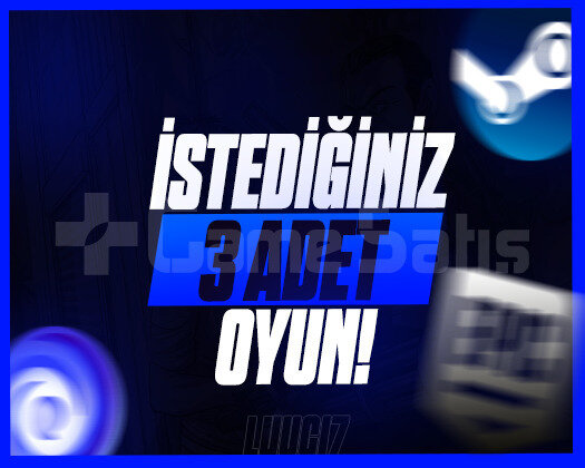 İstediğiniz 3 Oyun + Garanti