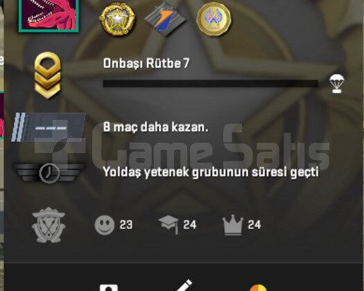 TÜRK HESABI /MAİNLİK /  3 MADALYA FIRSAT HESAP