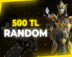 500 TL PUBGM RANDOM