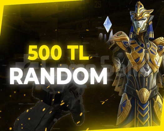 500 TL PUBGM RANDOM