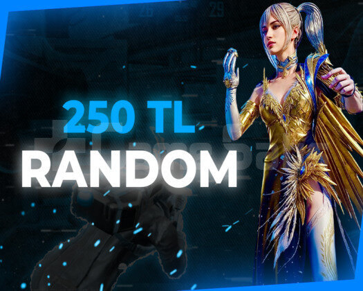 250 TL PUBGM RANDOM