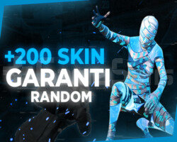 +200 SKİN GARANTİ PUBGM RANDOM