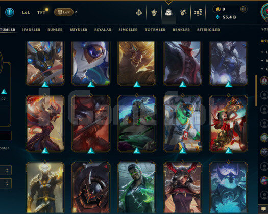 71 LEVEL / 59 SKİN / FUL HERO +MAİL +11K SATIŞ