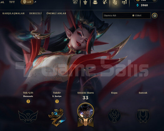 DERECELİ HAZIR / 2021 KURULUM / UNRANKED
