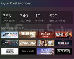 350 Oyunluk Kütüphane 244.000 değerinde