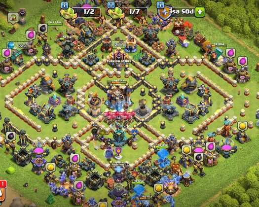 NEREDEYSE FULL | ÜST SEVİYE CLASH OF CLANS HESABI