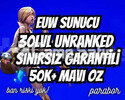 EUW SINIRSIZ GARANTİ +50K ÖZ 30 LVL UNRANKED VIP