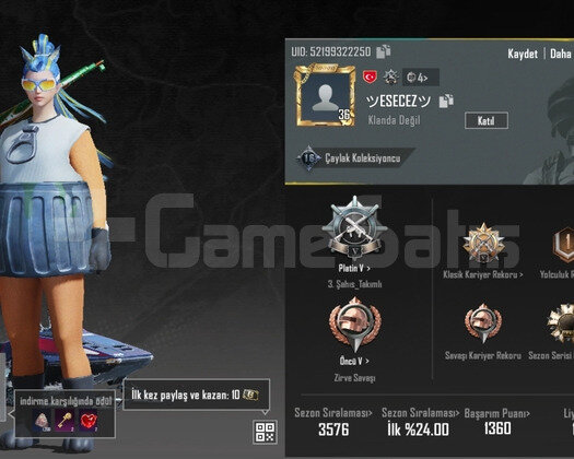 PUBG HESAP