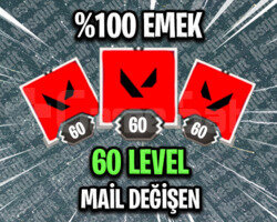 TR - 60 LEVEL - MAİL DEĞİŞEN - HESAPLAR!
