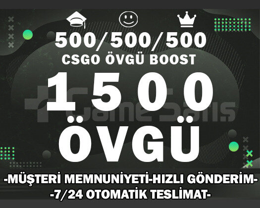 1.500 ÖVGÜ CS2 YEŞİL GÜVEN FAKTÖRÜ