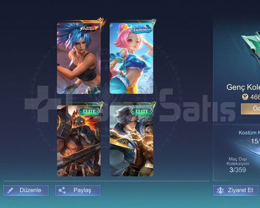 KARİNA KOF SMURF MLBB HESAP