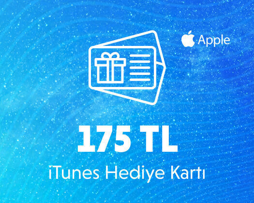 Apple Store iTunes 175 TL Hediye Kartı