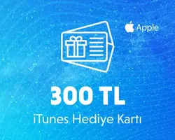Apple Store iTunes 300 TL Hediye Kartı