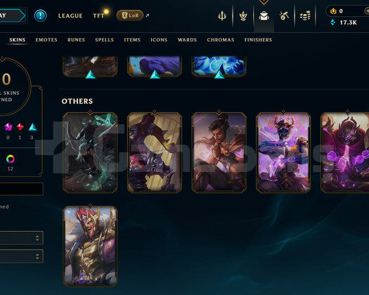 EUW Geçen Sezon Elmas 2 | 10 Kostüm - 54 Hero | Lo