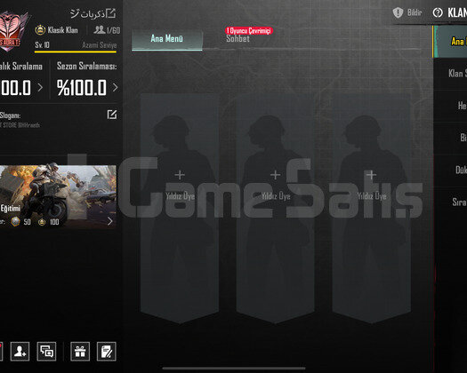 PUBG 10 SEVİYE İSİM AÇIK