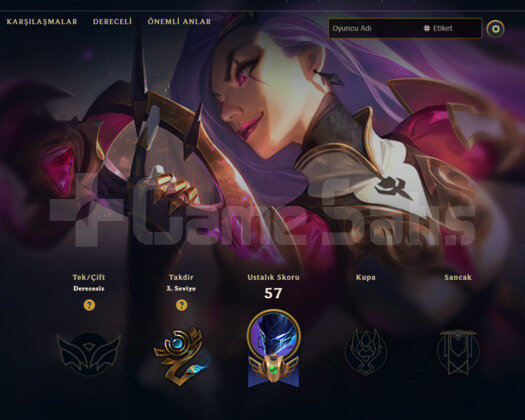 DERECELİ HAZIR / 2020 KURULUM / UNRANKED