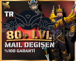 TR / 80 LVL + HANDMADE + MAİL DEĞİŞEN
