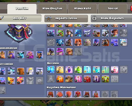 TH15  SEVİYE 194 SAĞLAM HESAP ACİL SATILIK