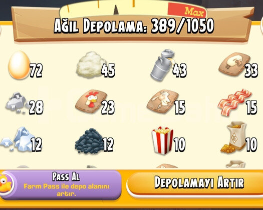 42 Level 1050 Ağıl Hayday Hesap