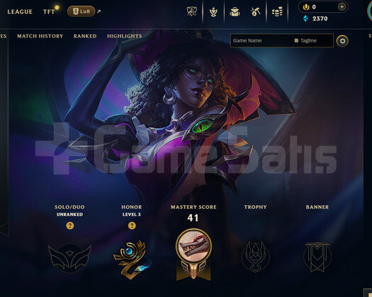 EUW Unranked | 5 Kostüm - 48 Hero | Dereceli Hazır