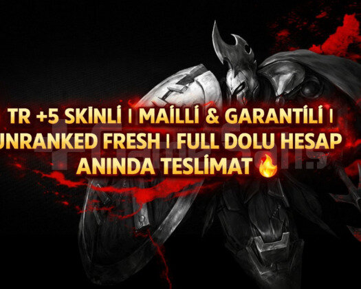 TR +5 SKİNLİ MAİLLİ FRESH HANDMADE HESAP!!!