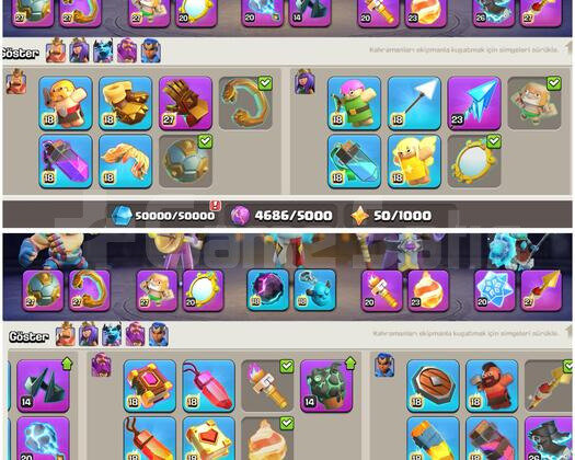 TH18COC |  MAX EKİPMANLI MAX KÖY !! EN İYİLER