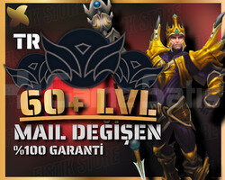 TR / 60 LVL + HANDMADE + MAİL DEĞİŞEN