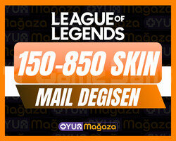 U VIP | 150-850 SKIN MAİL DEĞİŞEN RANDOM HESAP