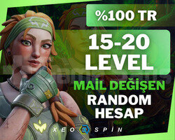 TR - 15-20 LEVEL - MAİL DEĞİŞEN - 25,000 SATIŞ