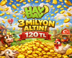 3 MİLYON ALTIN