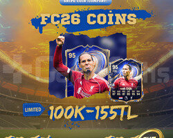 FC26 Coins - 100K/155TL TOTY GELDİ - İNDİRİM