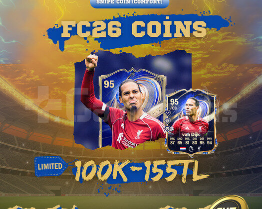 FC26 Coins - 100K/155TL TOTY GELDİ - İNDİRİM