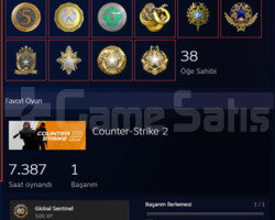 FACEİT 10 LEVEL 8000 SAAT 13 MADALYALI