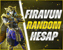 FİRAVUN DOPDOLU+++ GARANTİLİ ASLA BOŞ PUBG RANDOM