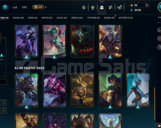 EUW 97 LEVEL HANDAME MAİLLİ 31 SKİNLİ FRESH HESAP!