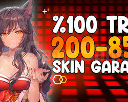 TR | 200-850 SKİN GARANTİ | SINIRLI STOK