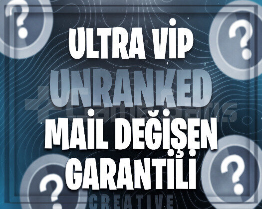 UNRANKED | GARANTİLİ | MAİL DEĞİŞEN RANDOM
