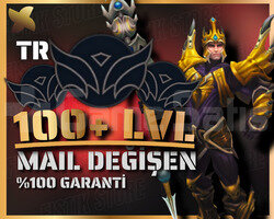 TR / 100 LVL + HANDMADE + MAİL DEĞİŞEN