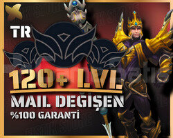 TR / 120 LVL + HANDMADE + MAİL DEĞİŞEN
