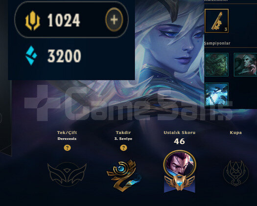 EUW 1024 RP  26HERO 11 KOSTÜM MİD SOLO MAİN FIRSAT