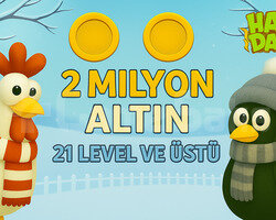 +21 Level 2 Milyon Altın ANINDA TESLİMAT